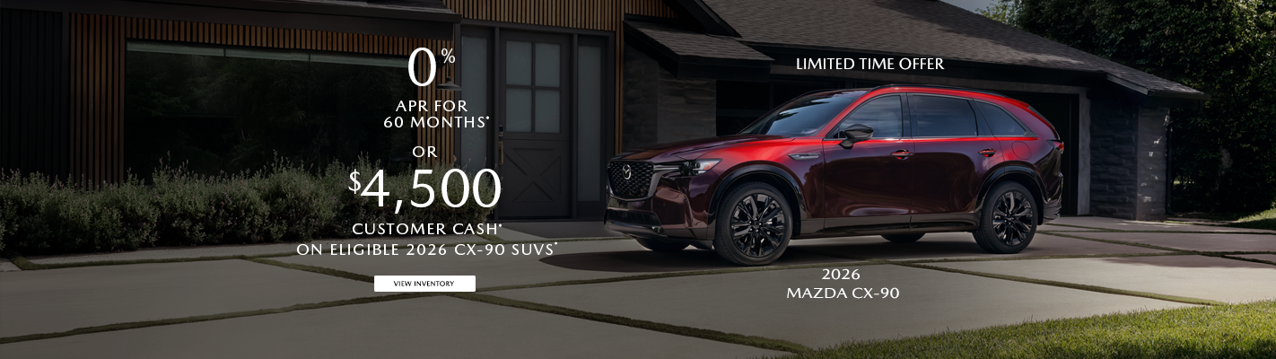 0% for 60 Months or $4,500 Customer Cash Oct 26