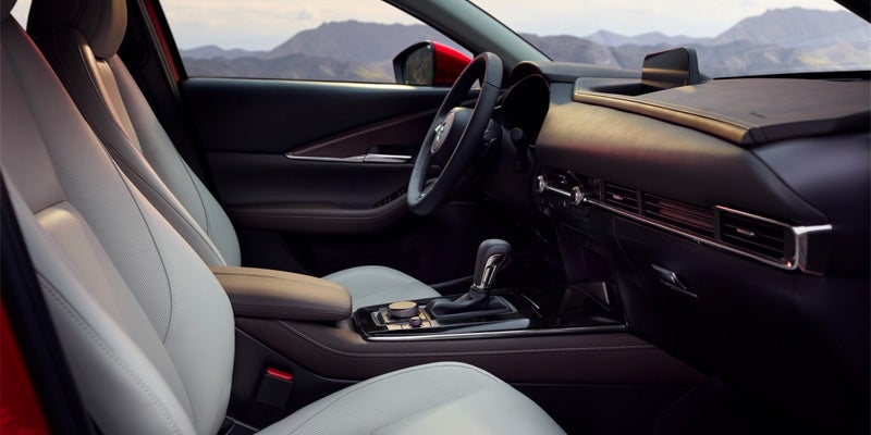 interior of Mazda CX-30